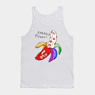 Banana Power Rainbow Tank Top